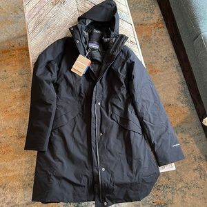 Black Vosque 3-in-1 Patagonia slim fit Jacket